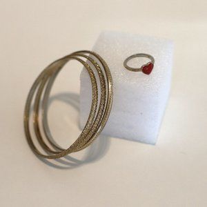 Hoops and Heart Tiny Collection